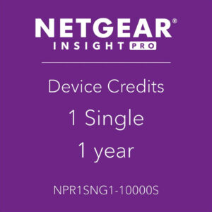 NETGEAR NPR1SNG1 Insight Pro Subscription License 1 Device 1 Year