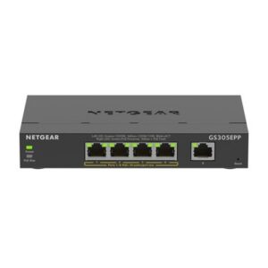*NEW* NETGEAR GS305EPP 5-Port High Power PoE+ Gigabit Ethernet Plus Switch (1...