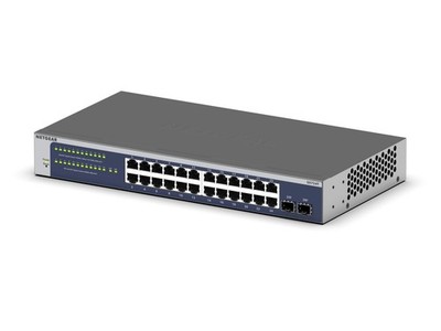 *NEW* NETGEAR GS724T v6 24-Port Gigabit Ethernet Smart Switch 2 SFP Ports