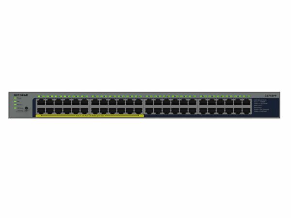 NETGEAR GS748PP 48-Port Gigabit Ethernet Unmanaged PoE+ Switch - Image 3