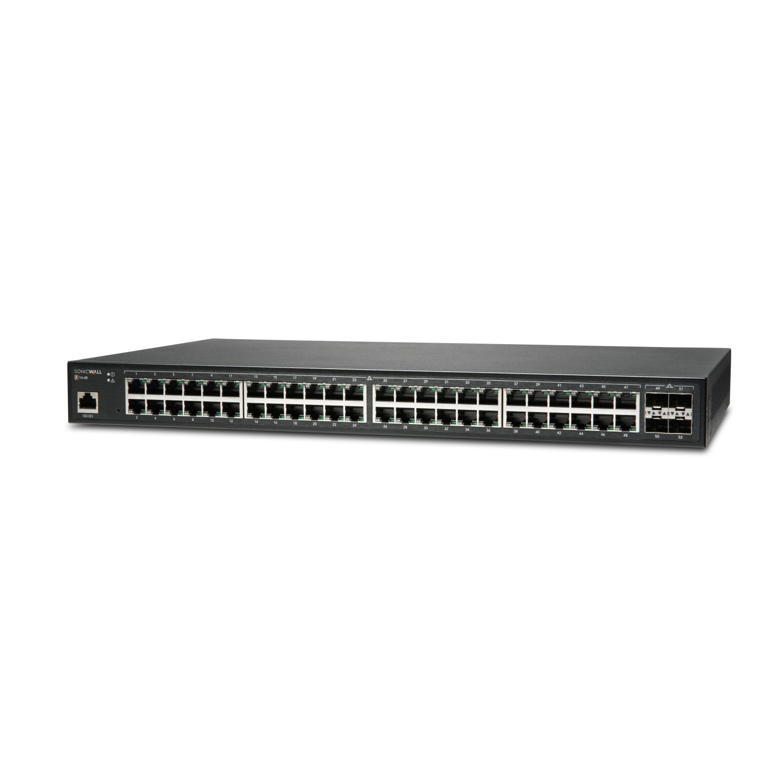 SonicWall SWS14-48 52 port Managed Switch with 1YR 24x7 Dynamic Support